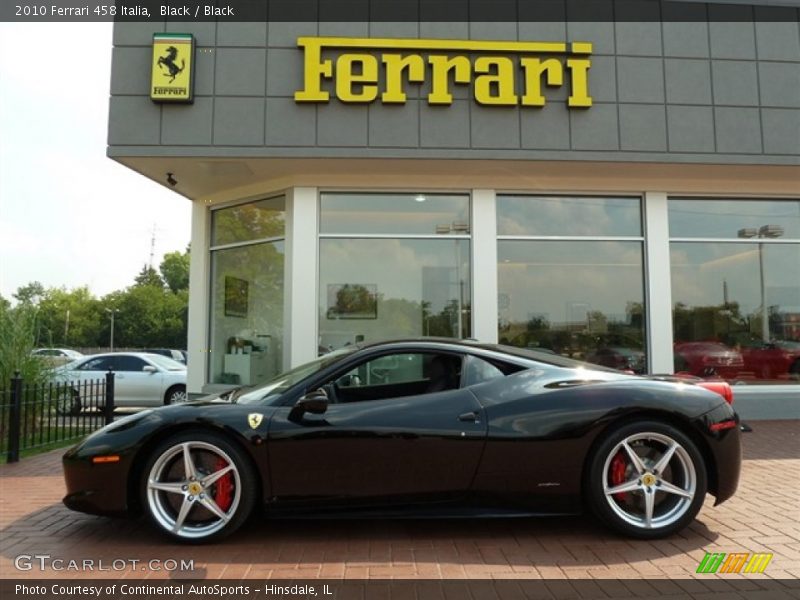  2010 458 Italia Black