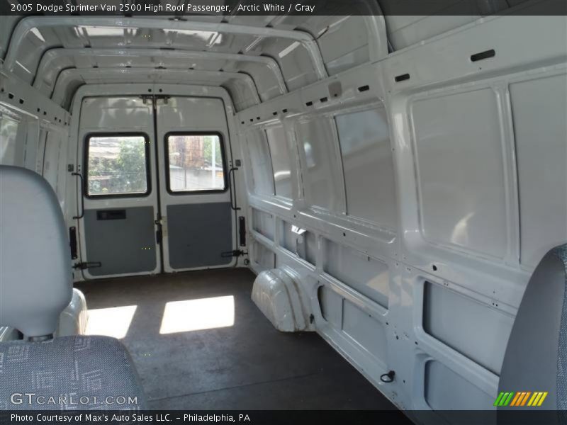 Arctic White / Gray 2005 Dodge Sprinter Van 2500 High Roof Passenger