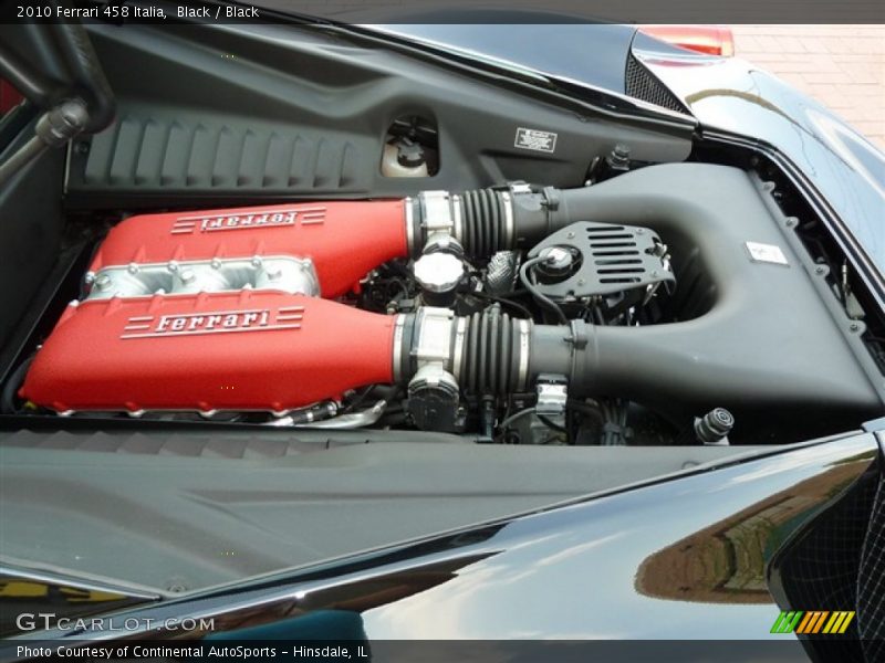  2010 458 Italia Engine - 4.5 Liter GDI DOHC 32-Valve VVT V8