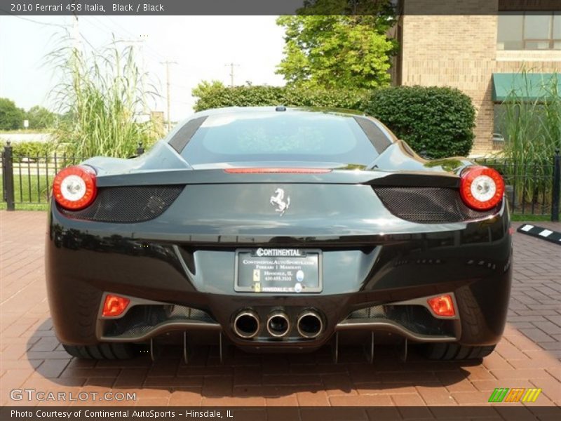  2010 458 Italia Black