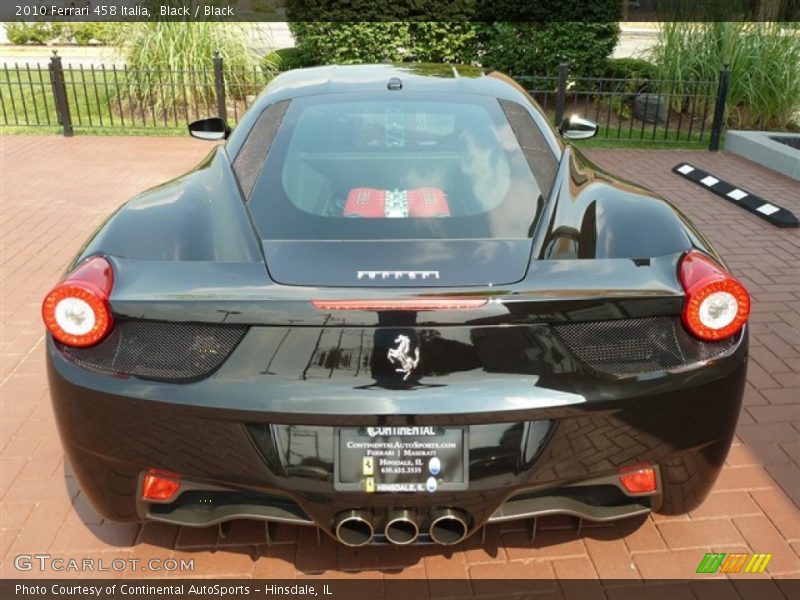  2010 458 Italia Black