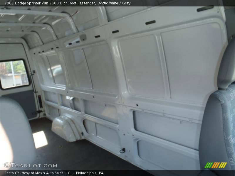 Arctic White / Gray 2005 Dodge Sprinter Van 2500 High Roof Passenger