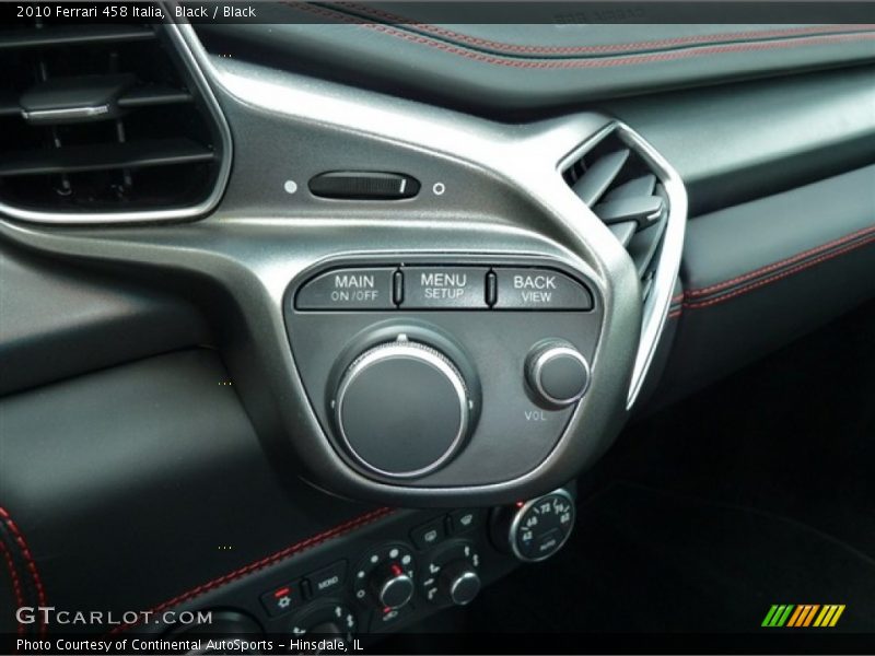 Controls of 2010 458 Italia