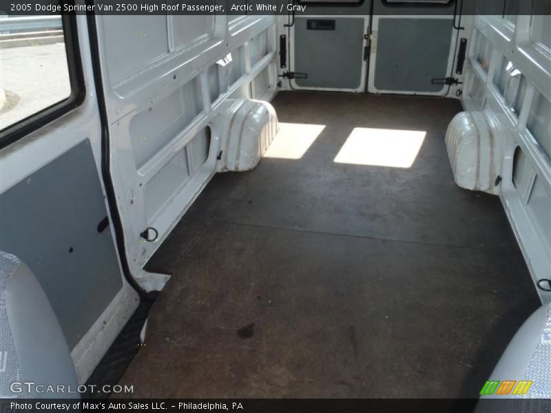 Arctic White / Gray 2005 Dodge Sprinter Van 2500 High Roof Passenger