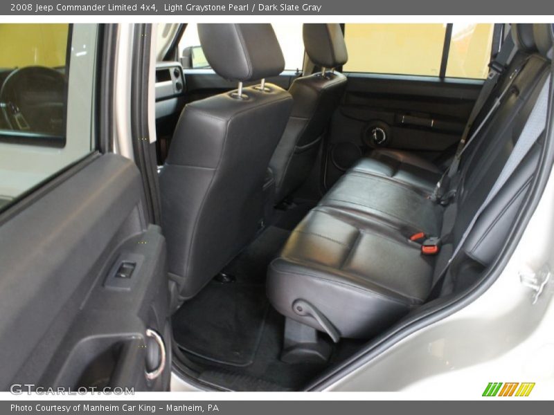Light Graystone Pearl / Dark Slate Gray 2008 Jeep Commander Limited 4x4