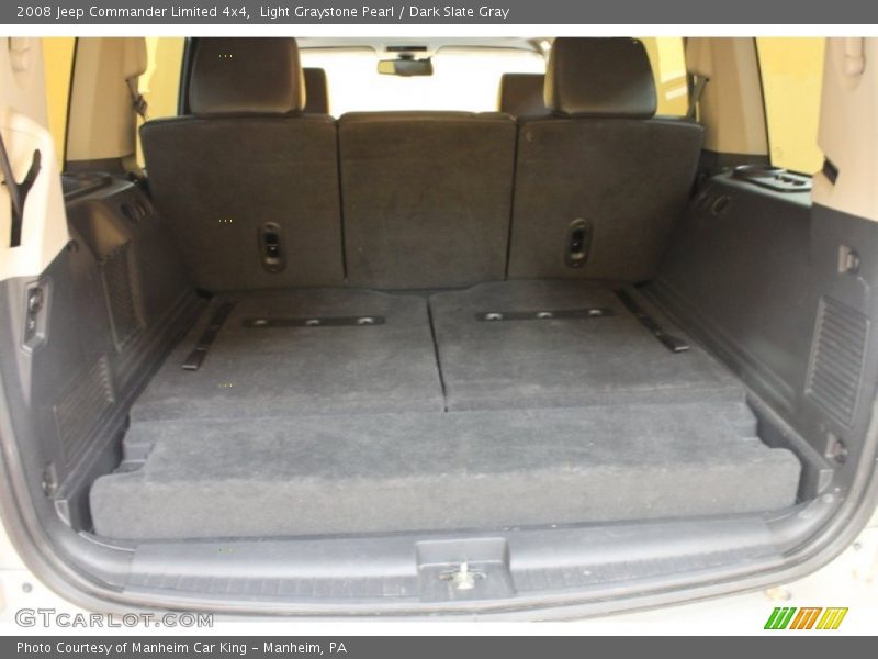 Light Graystone Pearl / Dark Slate Gray 2008 Jeep Commander Limited 4x4