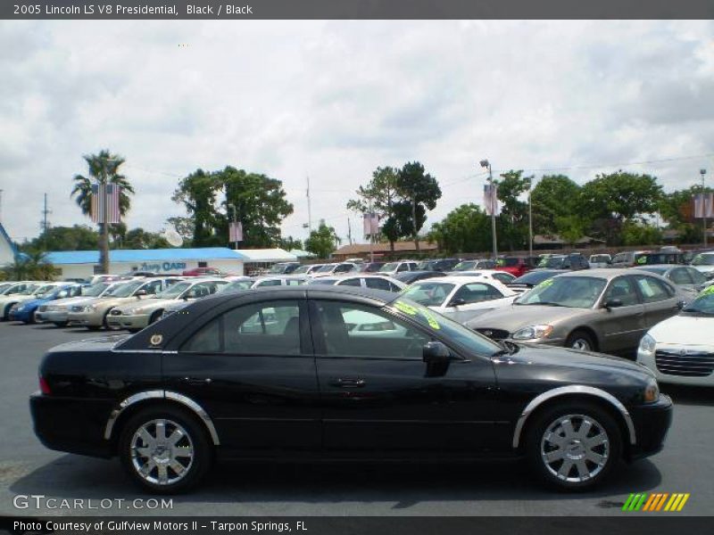 Black / Black 2005 Lincoln LS V8 Presidential