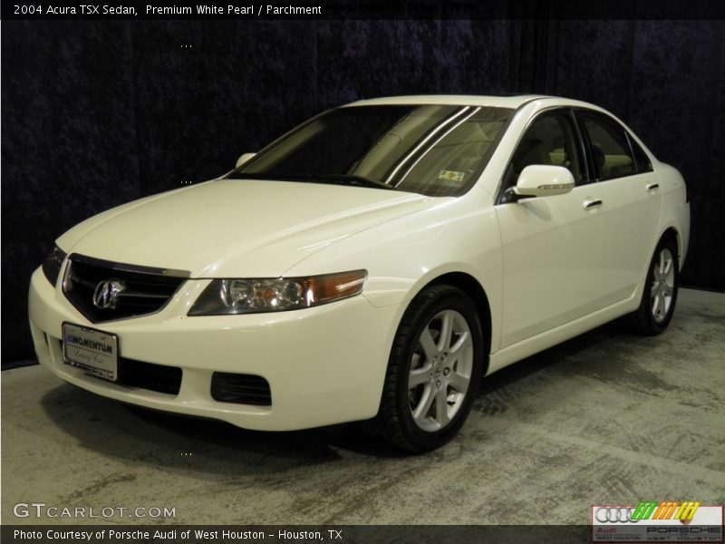 Premium White Pearl / Parchment 2004 Acura TSX Sedan
