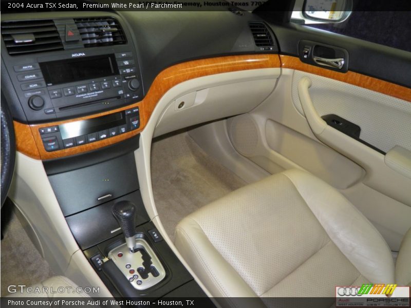 Premium White Pearl / Parchment 2004 Acura TSX Sedan