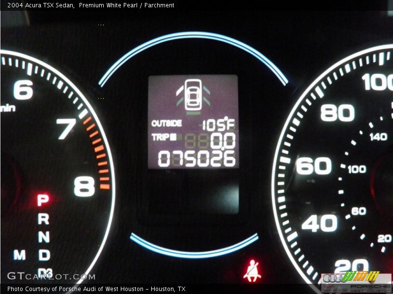 Premium White Pearl / Parchment 2004 Acura TSX Sedan