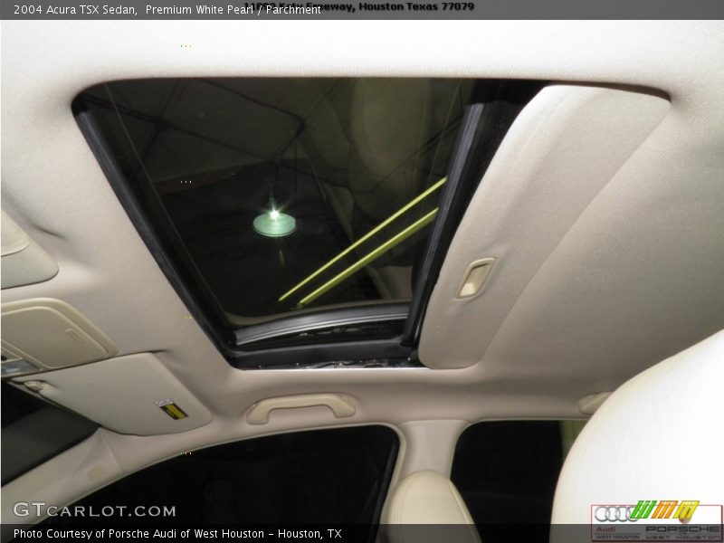 Premium White Pearl / Parchment 2004 Acura TSX Sedan
