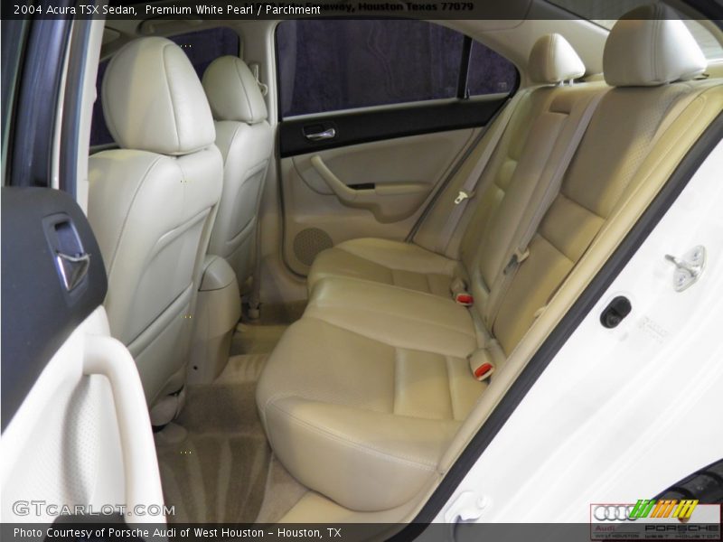 Premium White Pearl / Parchment 2004 Acura TSX Sedan