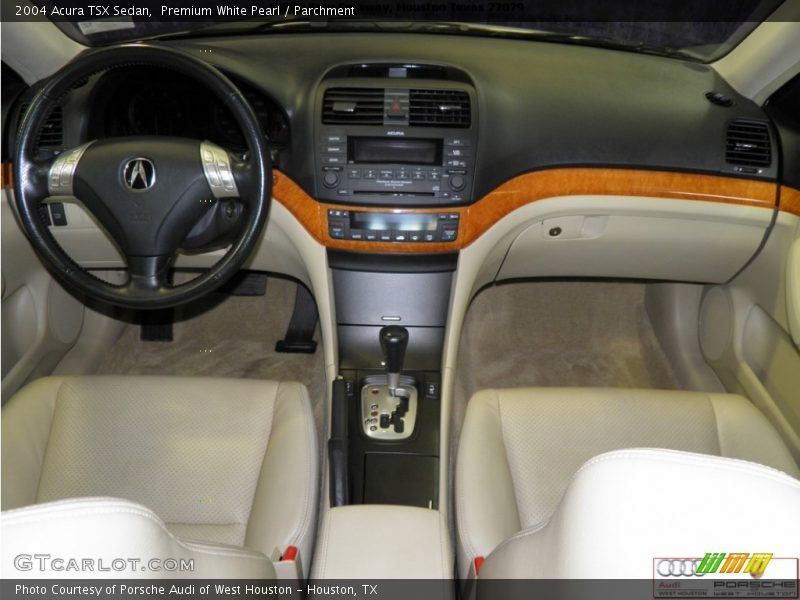 Premium White Pearl / Parchment 2004 Acura TSX Sedan