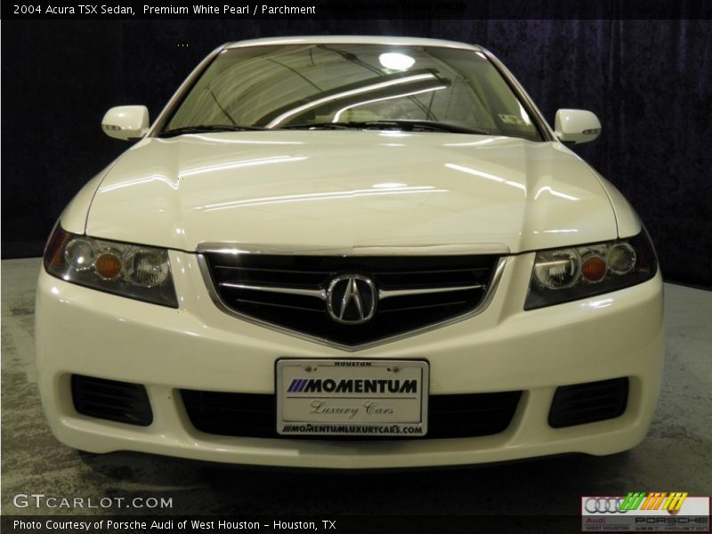 Premium White Pearl / Parchment 2004 Acura TSX Sedan