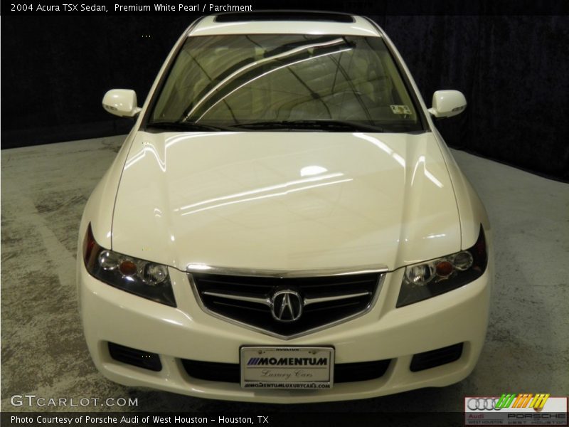 Premium White Pearl / Parchment 2004 Acura TSX Sedan