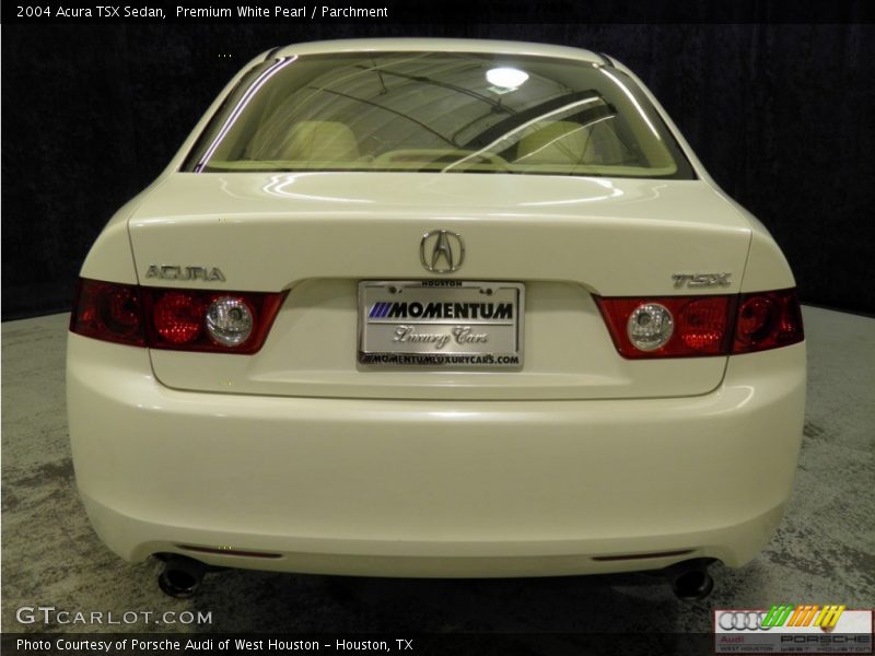 Premium White Pearl / Parchment 2004 Acura TSX Sedan