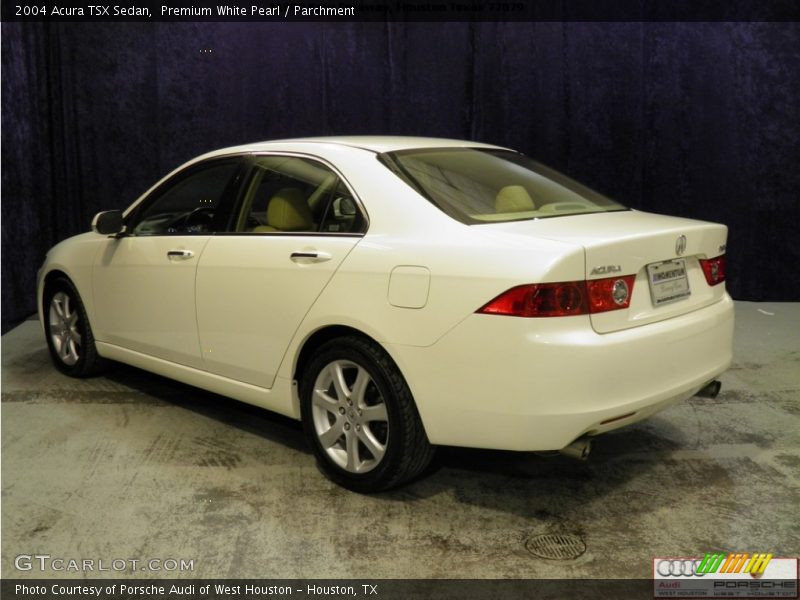 Premium White Pearl / Parchment 2004 Acura TSX Sedan