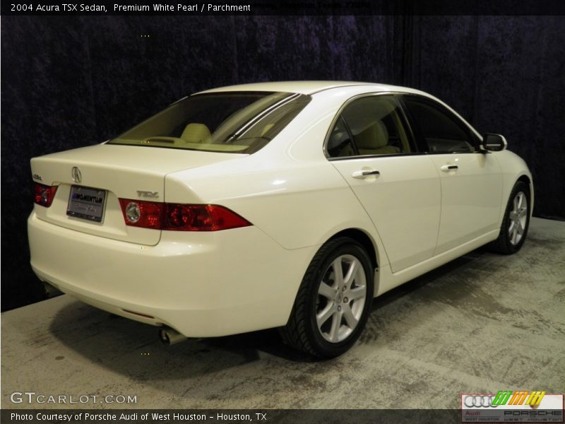 Premium White Pearl / Parchment 2004 Acura TSX Sedan