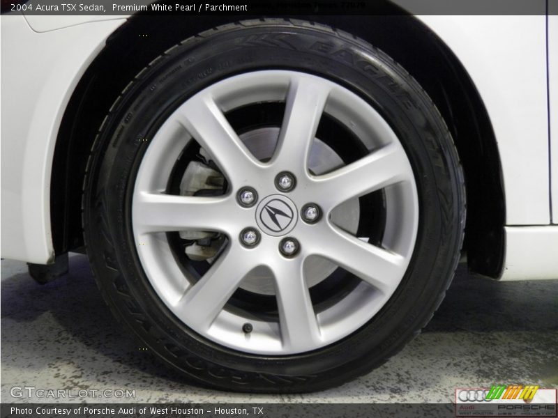 Premium White Pearl / Parchment 2004 Acura TSX Sedan