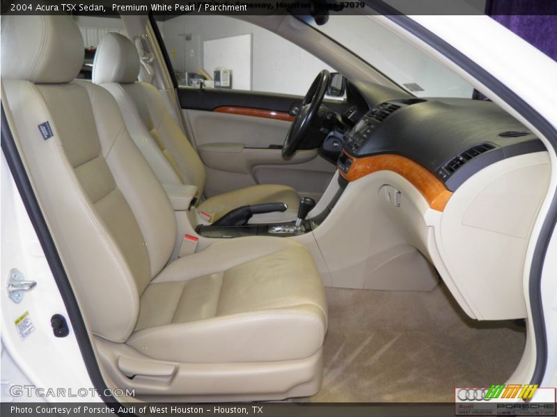Premium White Pearl / Parchment 2004 Acura TSX Sedan