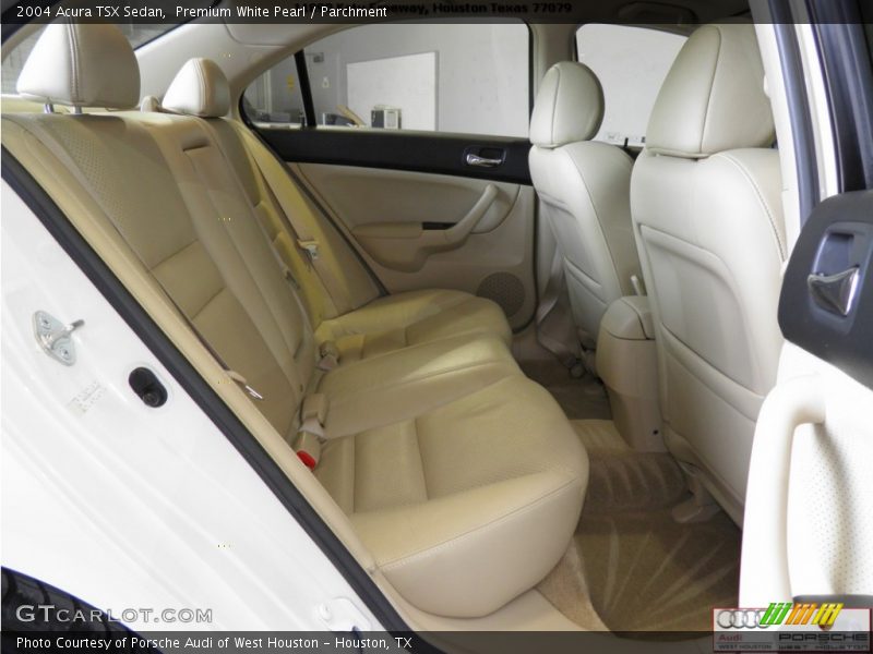Premium White Pearl / Parchment 2004 Acura TSX Sedan