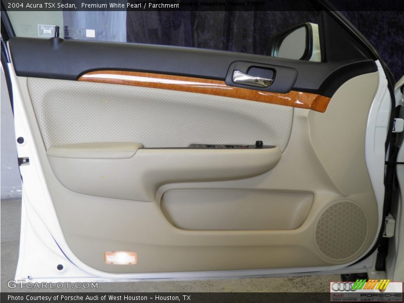 Premium White Pearl / Parchment 2004 Acura TSX Sedan