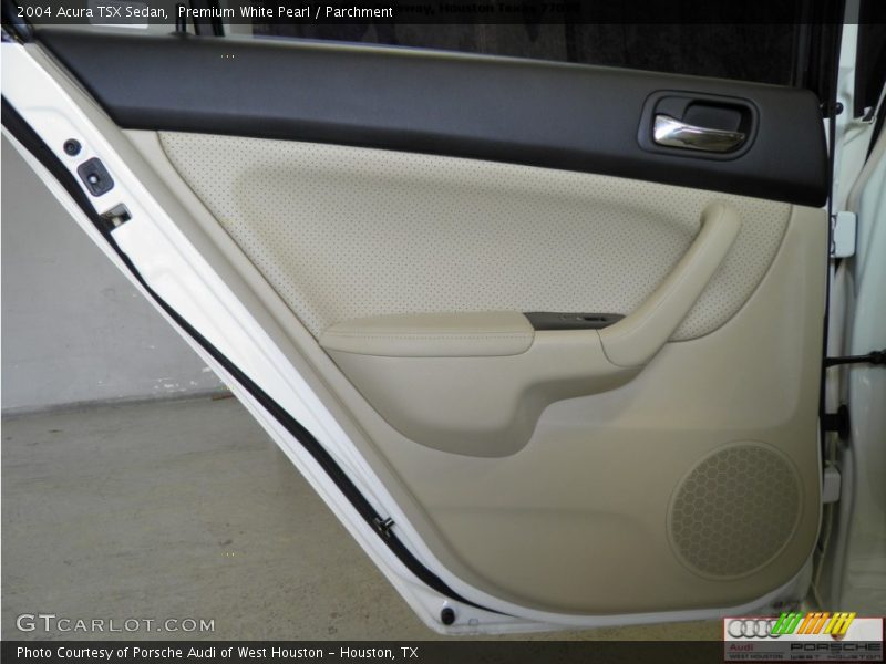 Premium White Pearl / Parchment 2004 Acura TSX Sedan
