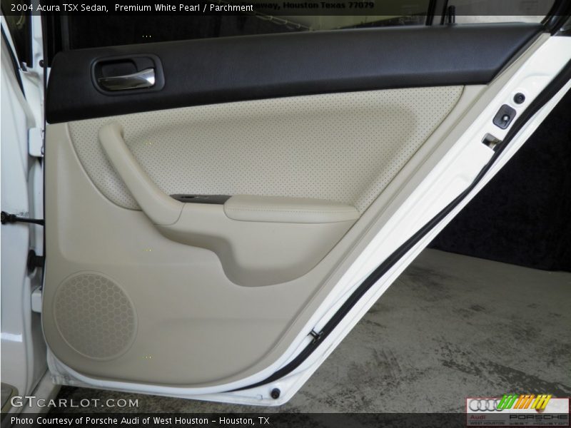 Premium White Pearl / Parchment 2004 Acura TSX Sedan