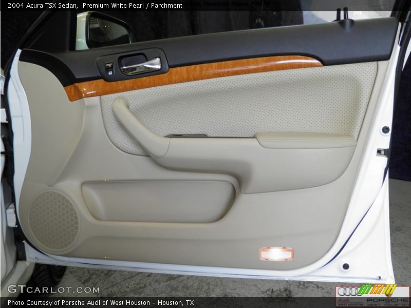 Premium White Pearl / Parchment 2004 Acura TSX Sedan