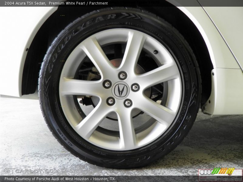 Premium White Pearl / Parchment 2004 Acura TSX Sedan
