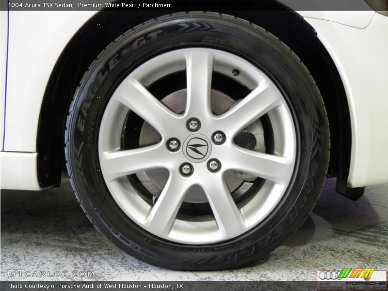 Premium White Pearl / Parchment 2004 Acura TSX Sedan