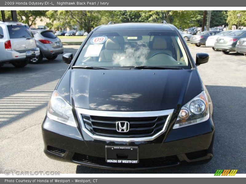 Nighthawk Black Pearl / Ivory 2009 Honda Odyssey EX-L