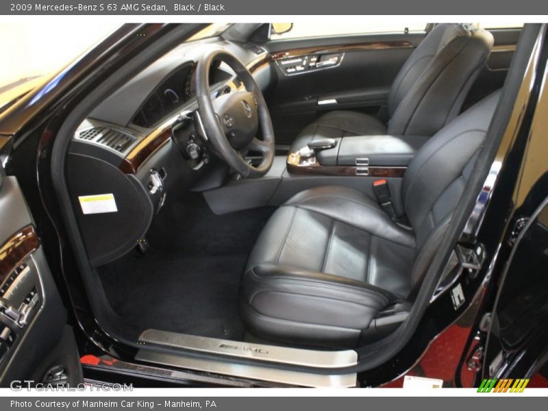  2009 S 63 AMG Sedan Black Interior