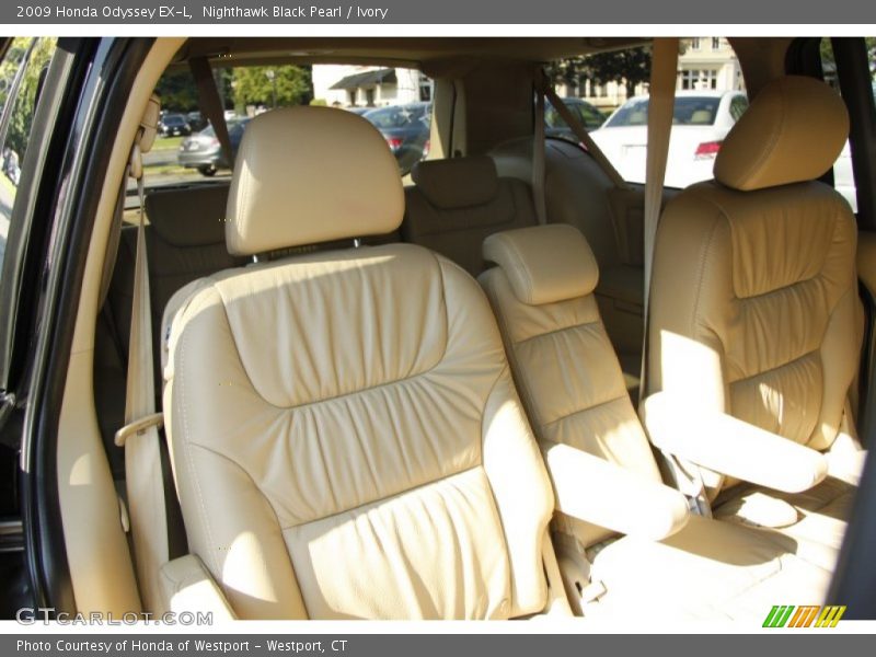Nighthawk Black Pearl / Ivory 2009 Honda Odyssey EX-L