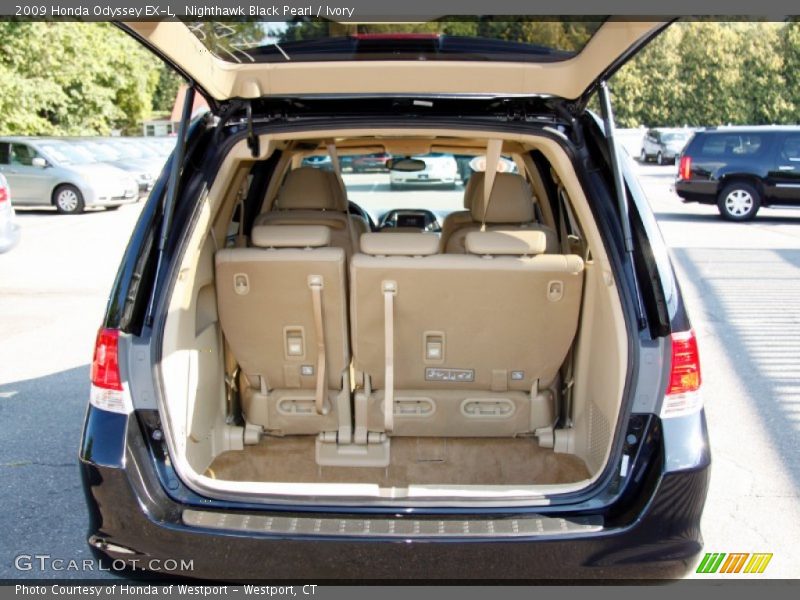Nighthawk Black Pearl / Ivory 2009 Honda Odyssey EX-L