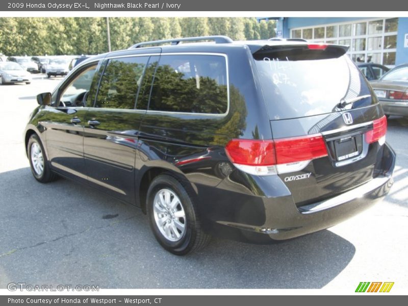Nighthawk Black Pearl / Ivory 2009 Honda Odyssey EX-L