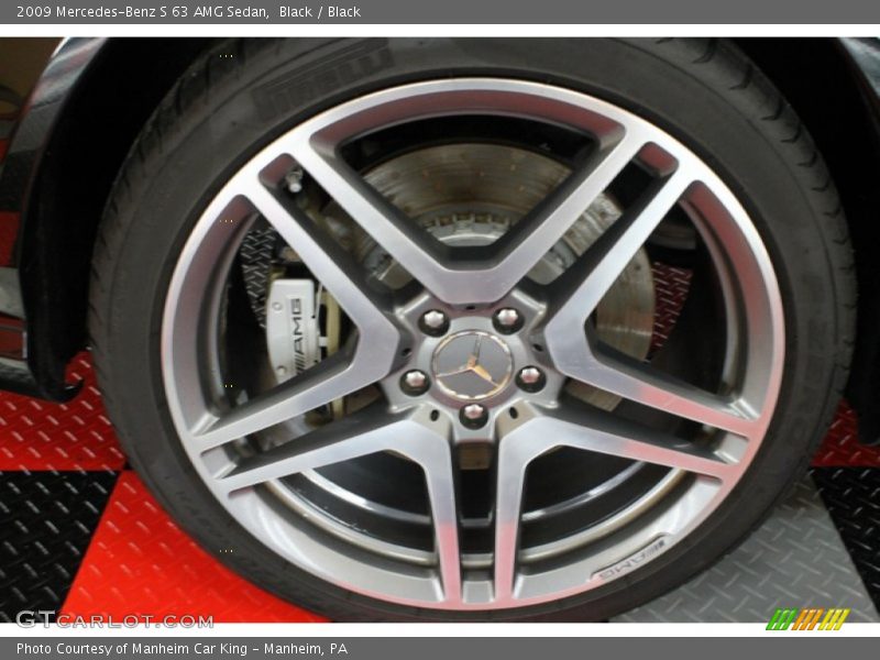 Black / Black 2009 Mercedes-Benz S 63 AMG Sedan