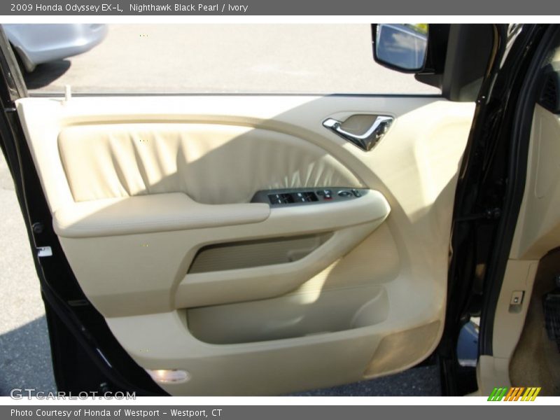 Nighthawk Black Pearl / Ivory 2009 Honda Odyssey EX-L