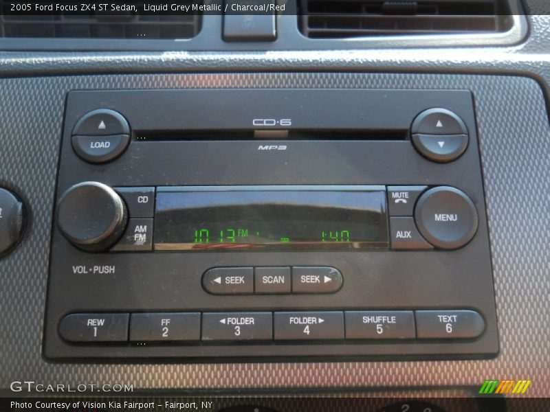 Audio System of 2005 Focus ZX4 ST Sedan