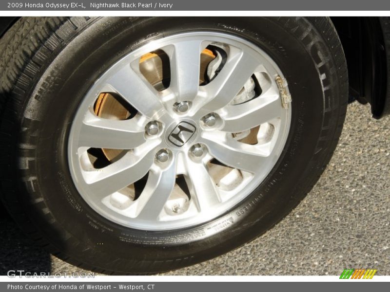 Nighthawk Black Pearl / Ivory 2009 Honda Odyssey EX-L