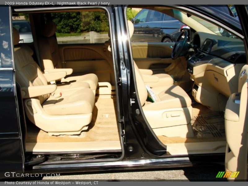 Nighthawk Black Pearl / Ivory 2009 Honda Odyssey EX-L