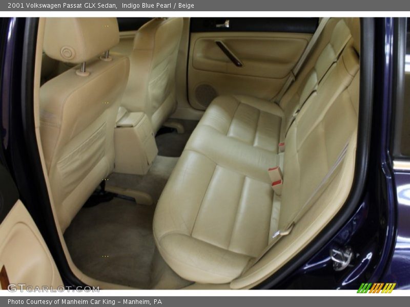 Indigo Blue Pearl / Beige 2001 Volkswagen Passat GLX Sedan