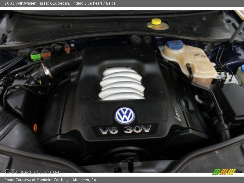 Indigo Blue Pearl / Beige 2001 Volkswagen Passat GLX Sedan