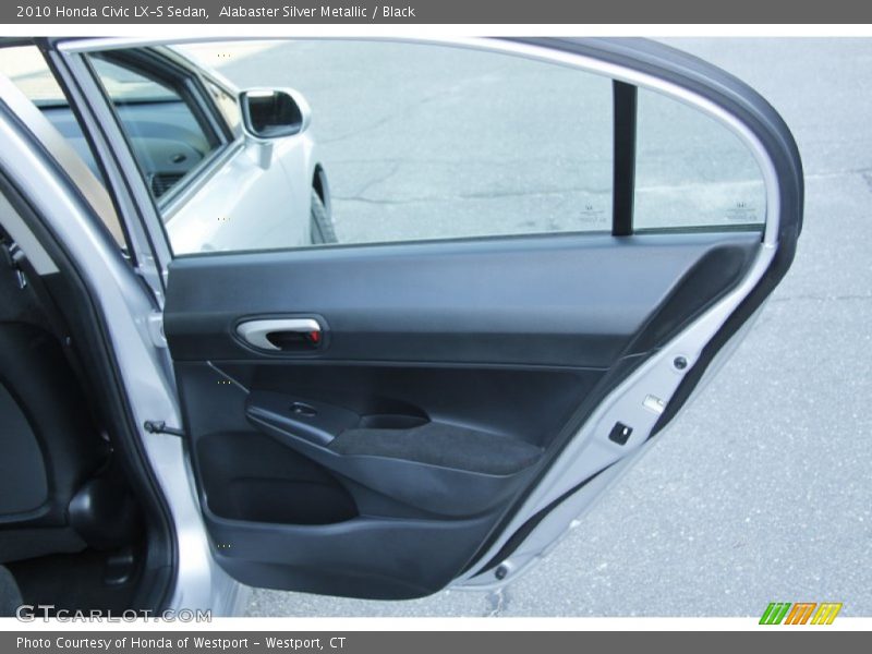 Alabaster Silver Metallic / Black 2010 Honda Civic LX-S Sedan