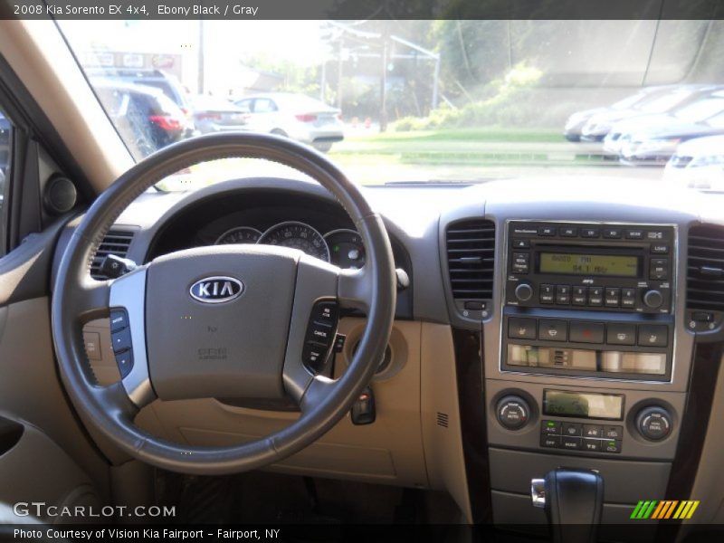 Ebony Black / Gray 2008 Kia Sorento EX 4x4