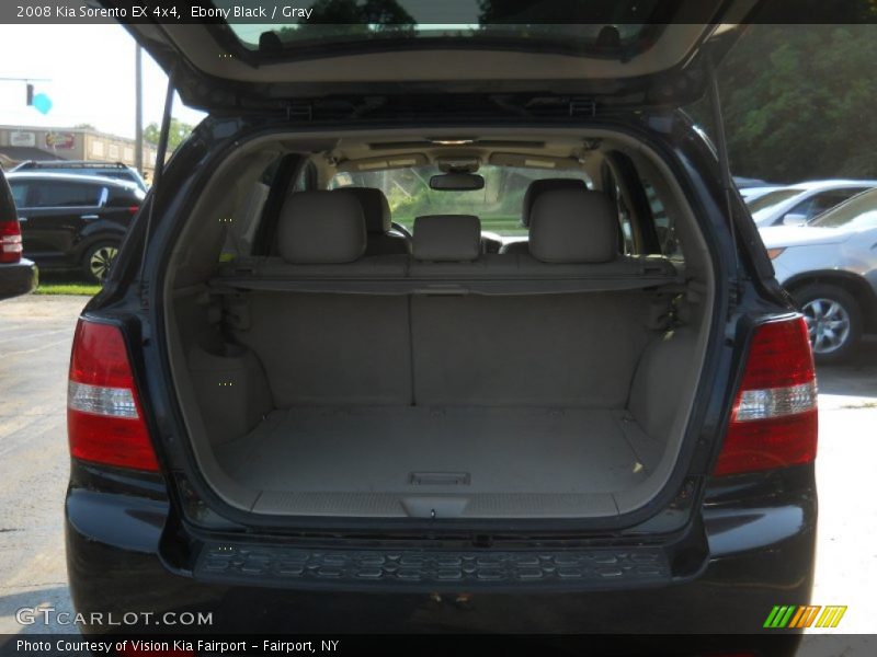 Ebony Black / Gray 2008 Kia Sorento EX 4x4