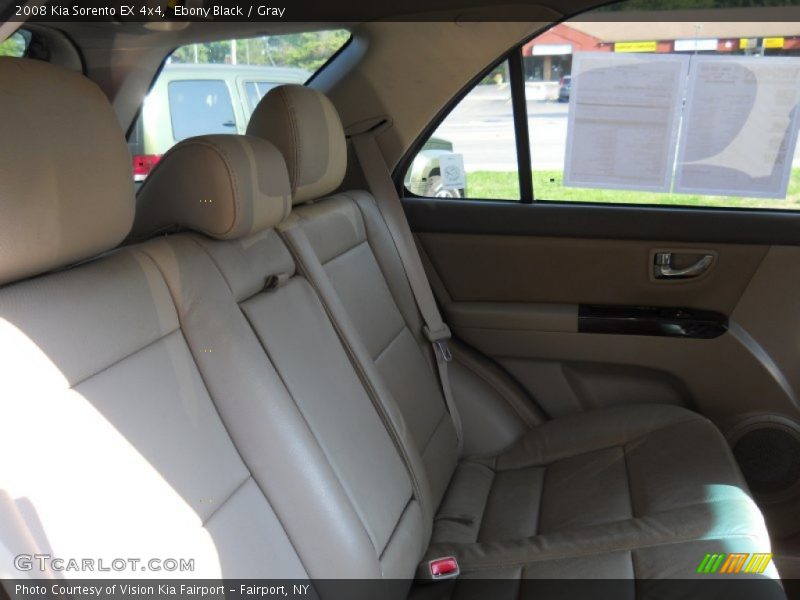 Ebony Black / Gray 2008 Kia Sorento EX 4x4