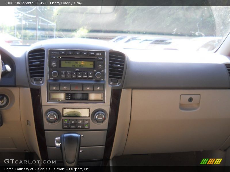 Ebony Black / Gray 2008 Kia Sorento EX 4x4