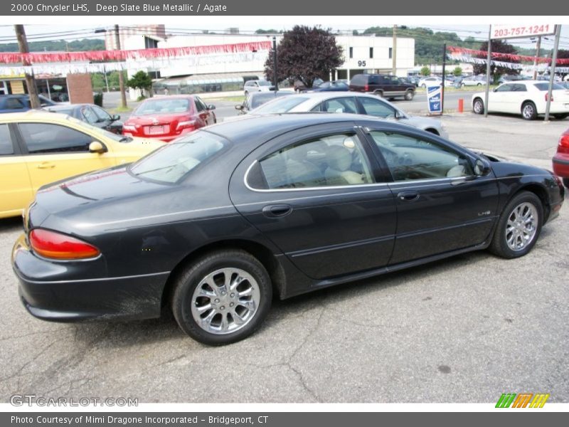 Deep Slate Blue Metallic / Agate 2000 Chrysler LHS