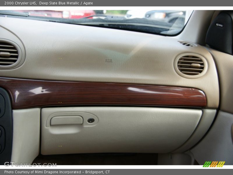 Deep Slate Blue Metallic / Agate 2000 Chrysler LHS